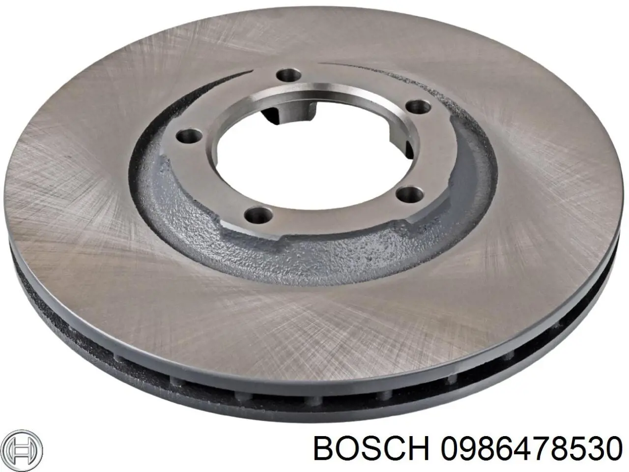 Диск гальмівний передній 0986478530 Bosch