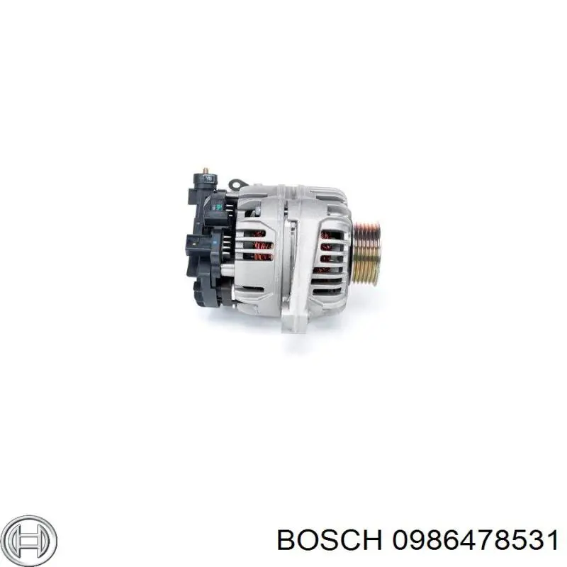 Диск переднього гальма Bosch 0986478531 ціна, від 28.91 USD
