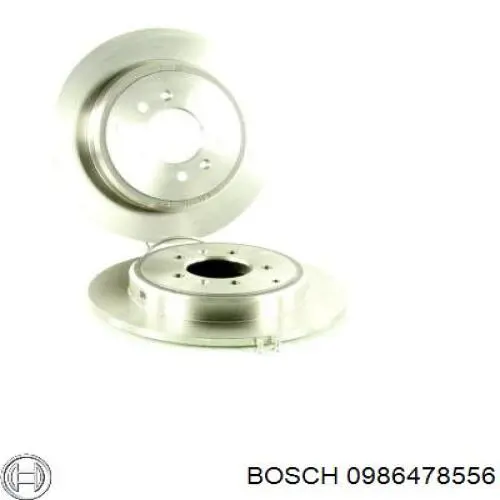 Гальмівні диски 0986478556 Bosch