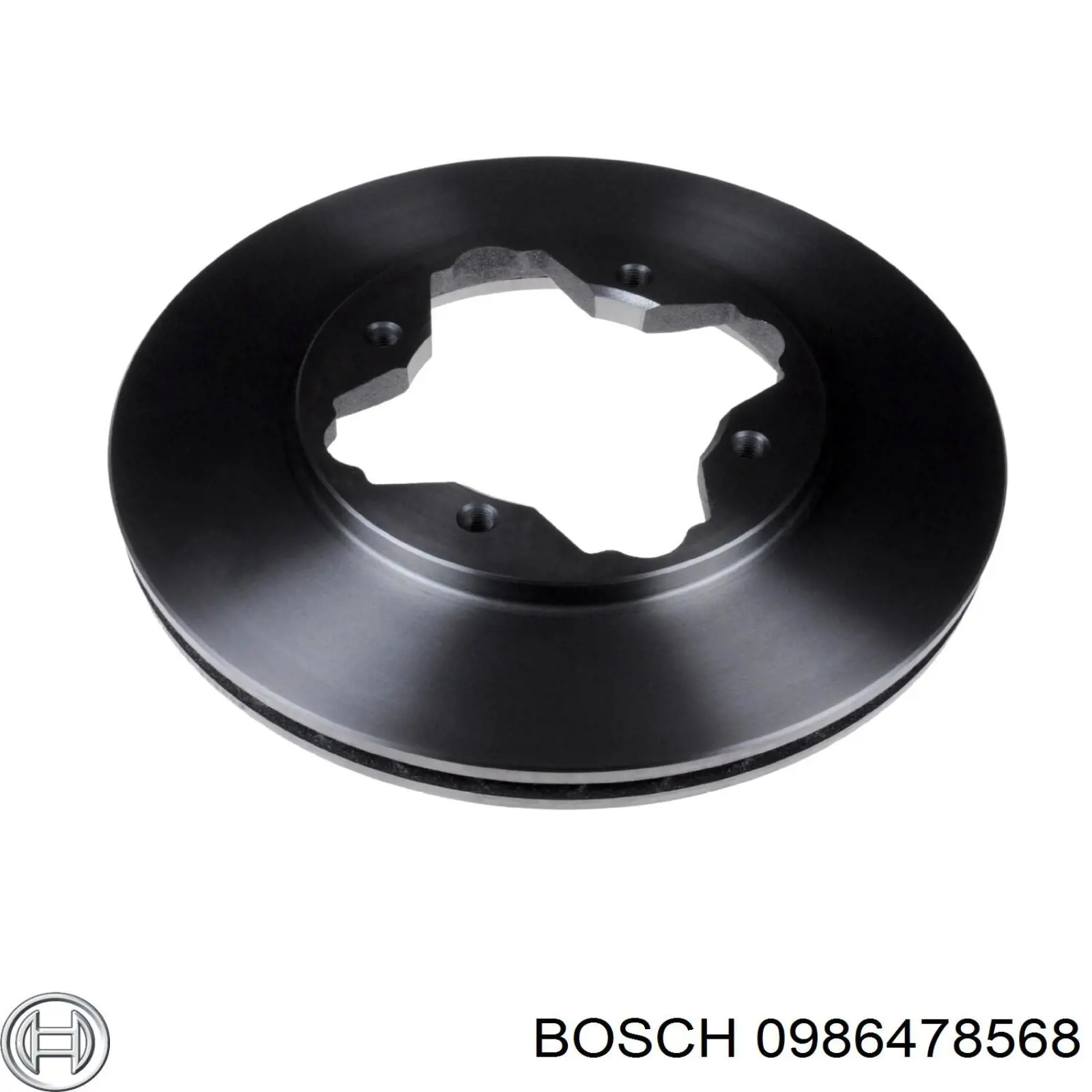 Диск переднього гальма Bosch 0986478568 ціна, від 27.96 USD