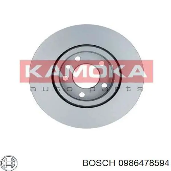 0986478594 Bosch Гальмо дискове переднє