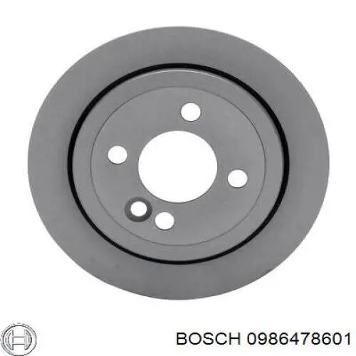 Гальмівні диски 0986478601 Bosch