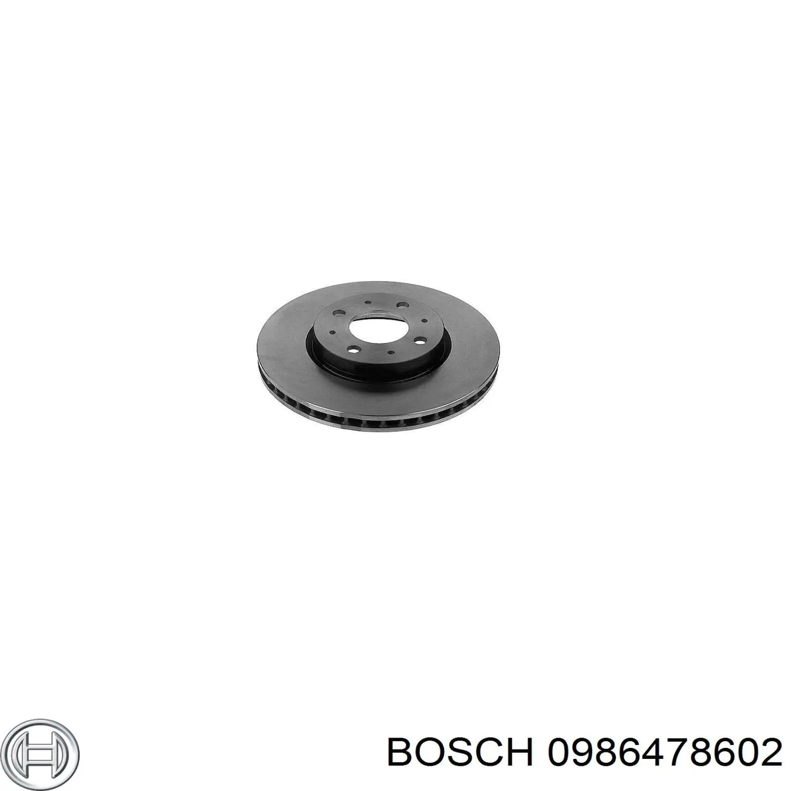 0986478602 Bosch диск гальмівний передній
