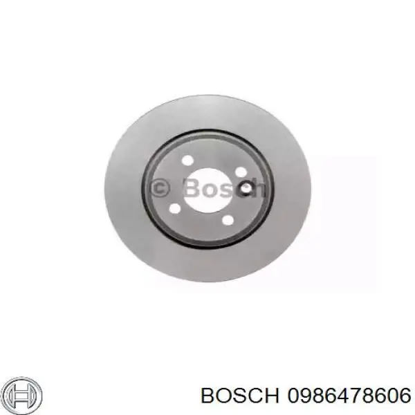 Купити 0986478606 Bosch Ротор гальмівний