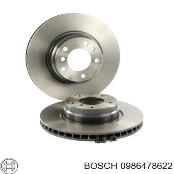 Купити 0986478622 Bosch Ротор гальмівний