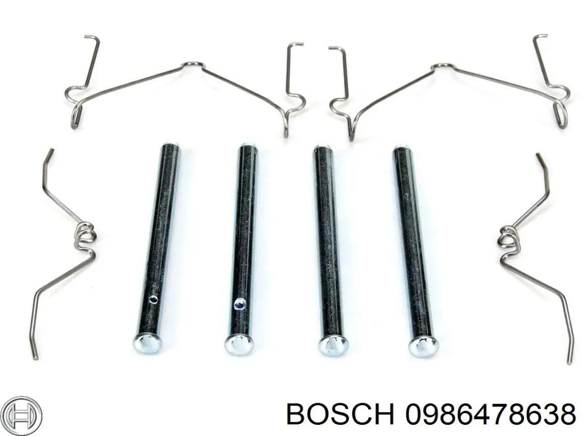 Гальмівні диски передні 0986478638 Bosch