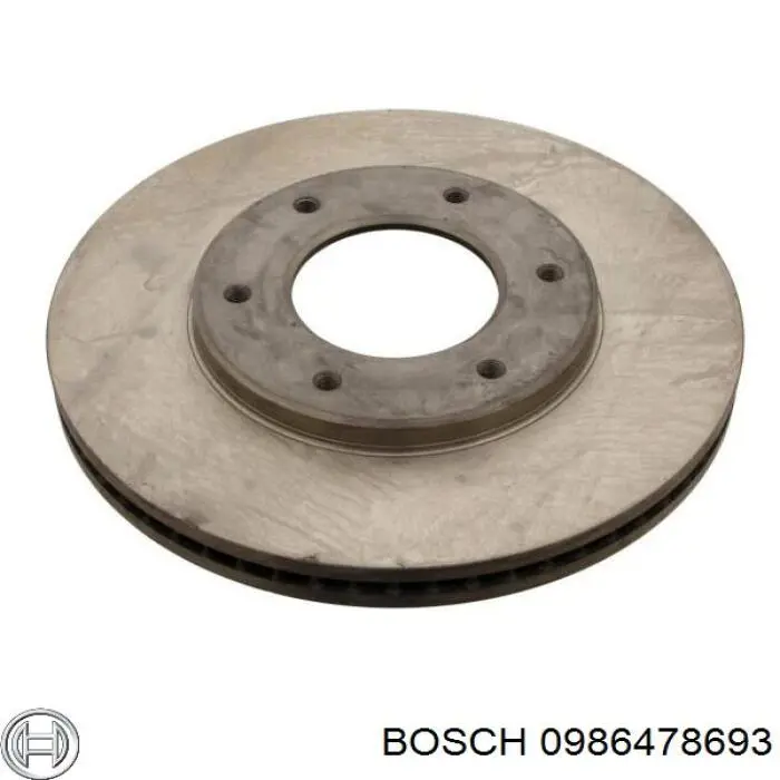 Купити 0986478693 Bosch Ротор гальмівний