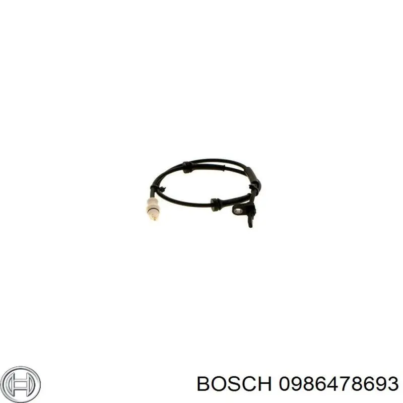 0986478693 Bosch Гальмо дискове переднє