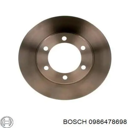 Купити 0986478698 Bosch Ротор гальмівний