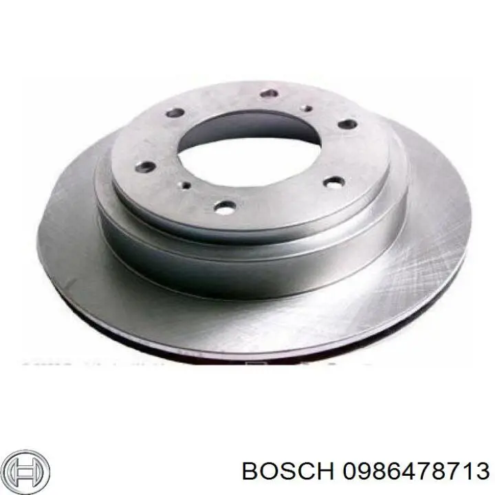 Гальмівні диски 0986478713 Bosch