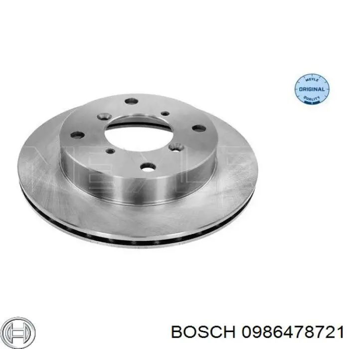 Купити 0986478721 Bosch Ротор гальмівний
