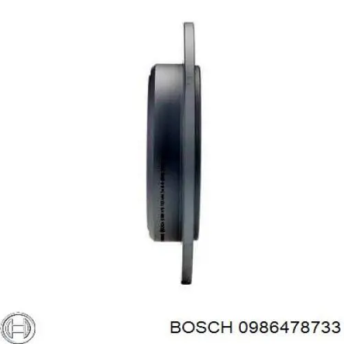 Задні дискові гальма Bosch 0986478733 ціна, від 34.73 USD