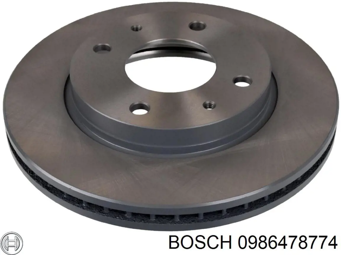 0986478774 Bosch диск гальмівний передній