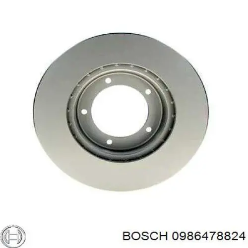 0986478824 Bosch диск гальмівний передній