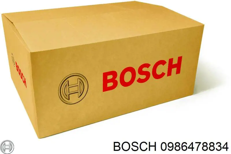 Купити 0986478834 Bosch Ротор гальмівний