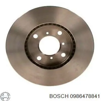 0986478841 Bosch диск гальмівний передній