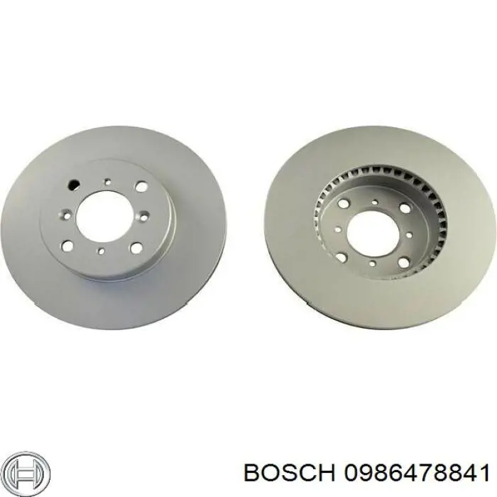 Диск переднього гальма Bosch 0986478841 ціна, від 30.33 USD
