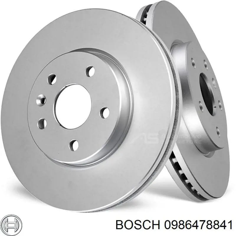 0986478841 Bosch Гальмо дискове переднє