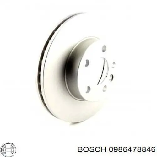 0986478846 Bosch диск гальмівний передній