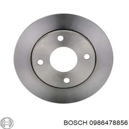 0986478856 Bosch диск гальмівний передній