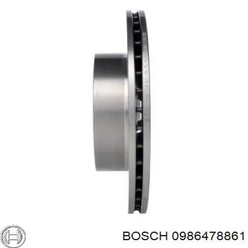 Гальмівні диски передні 0986478861 Bosch