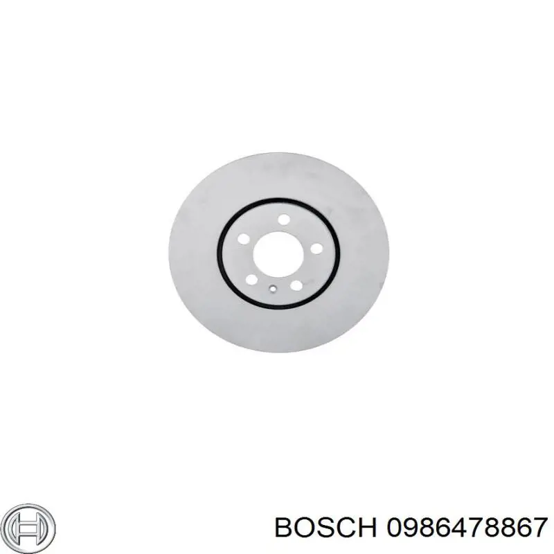 Купити 0986478867 Bosch Ротор гальмівний