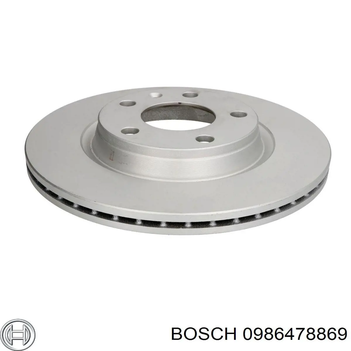 0986478869 Bosch диск гальмівний задній