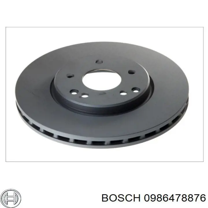 0986478876 Bosch диск гальмівний передній