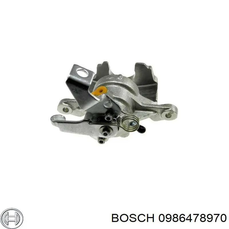 0986478970 Bosch диск гальмівний задній
