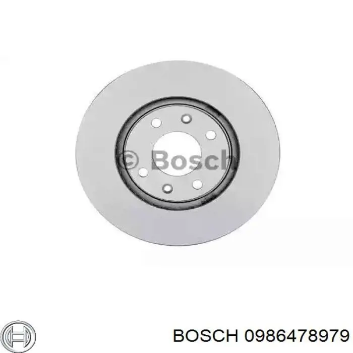 0986478979 Bosch диск гальмівний передній