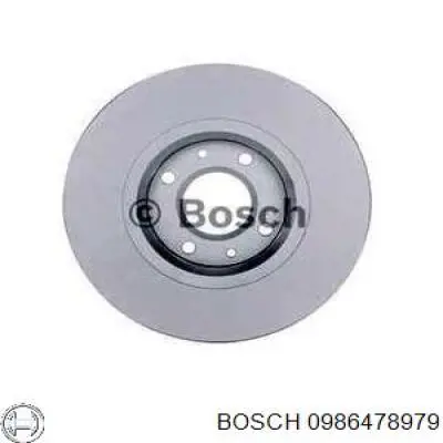 Купити 0986478979 Bosch Ротор гальмівний
