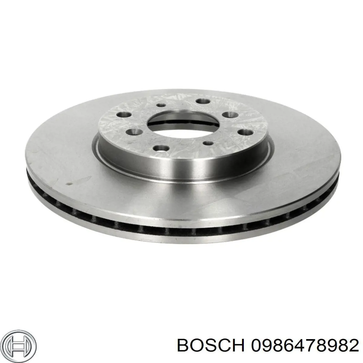 0986478982 Bosch диск гальмівний передній