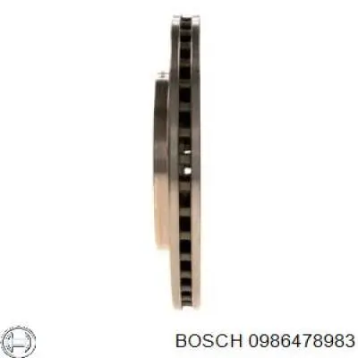 0986478983 Bosch диск гальмівний передній