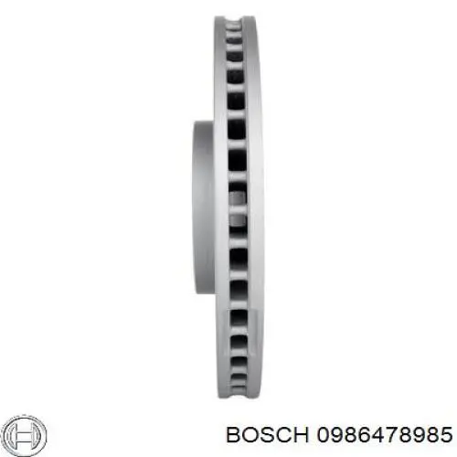 0986478985 Bosch диск гальмівний передній