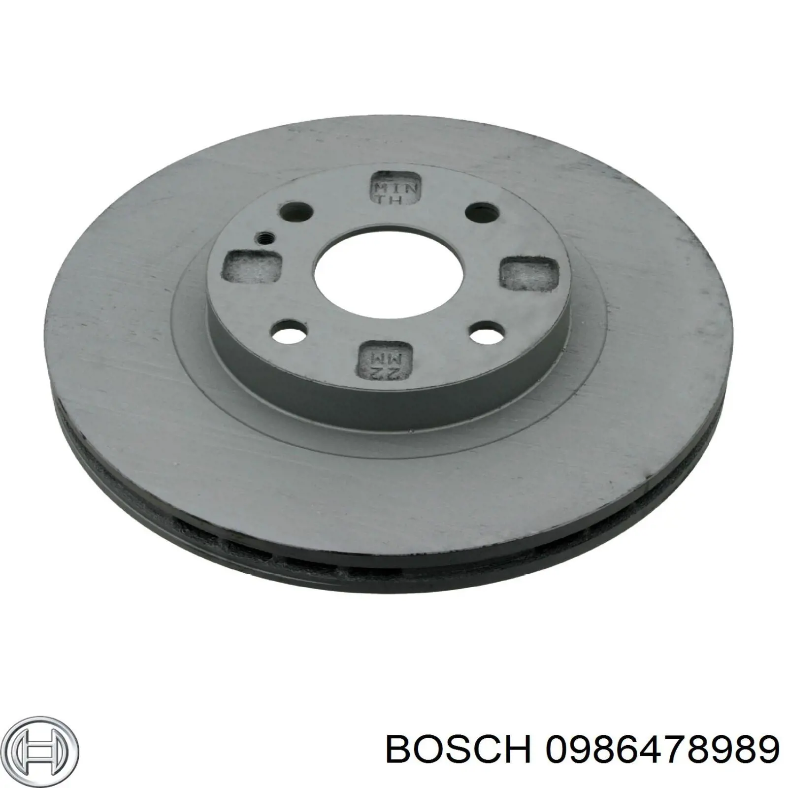 Диск переднього гальма Bosch 0986478989 ціна, від 33.46 USD