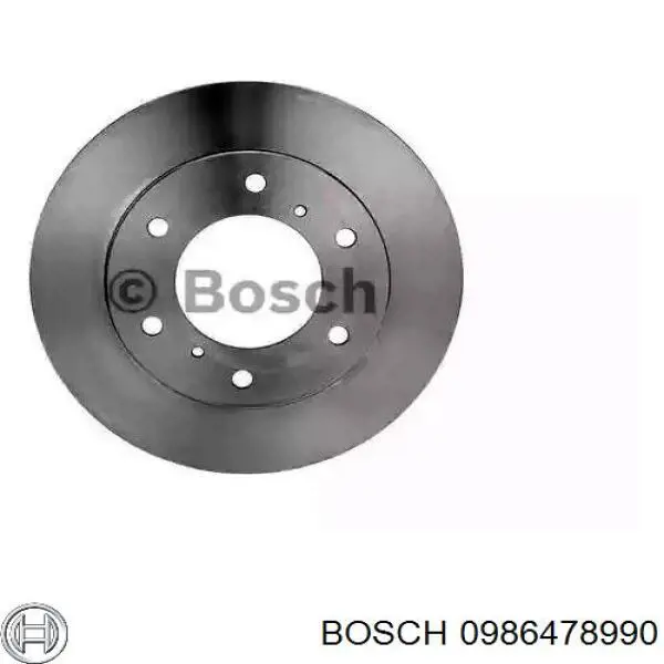 0986478990 Bosch диск гальмівний передній