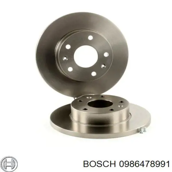 0986478991 Bosch диск гальмівний передній