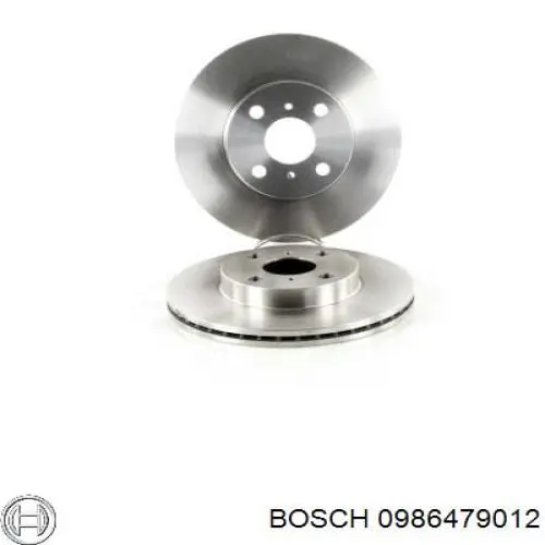 Купити 0986479012 Bosch Ротор гальмівний