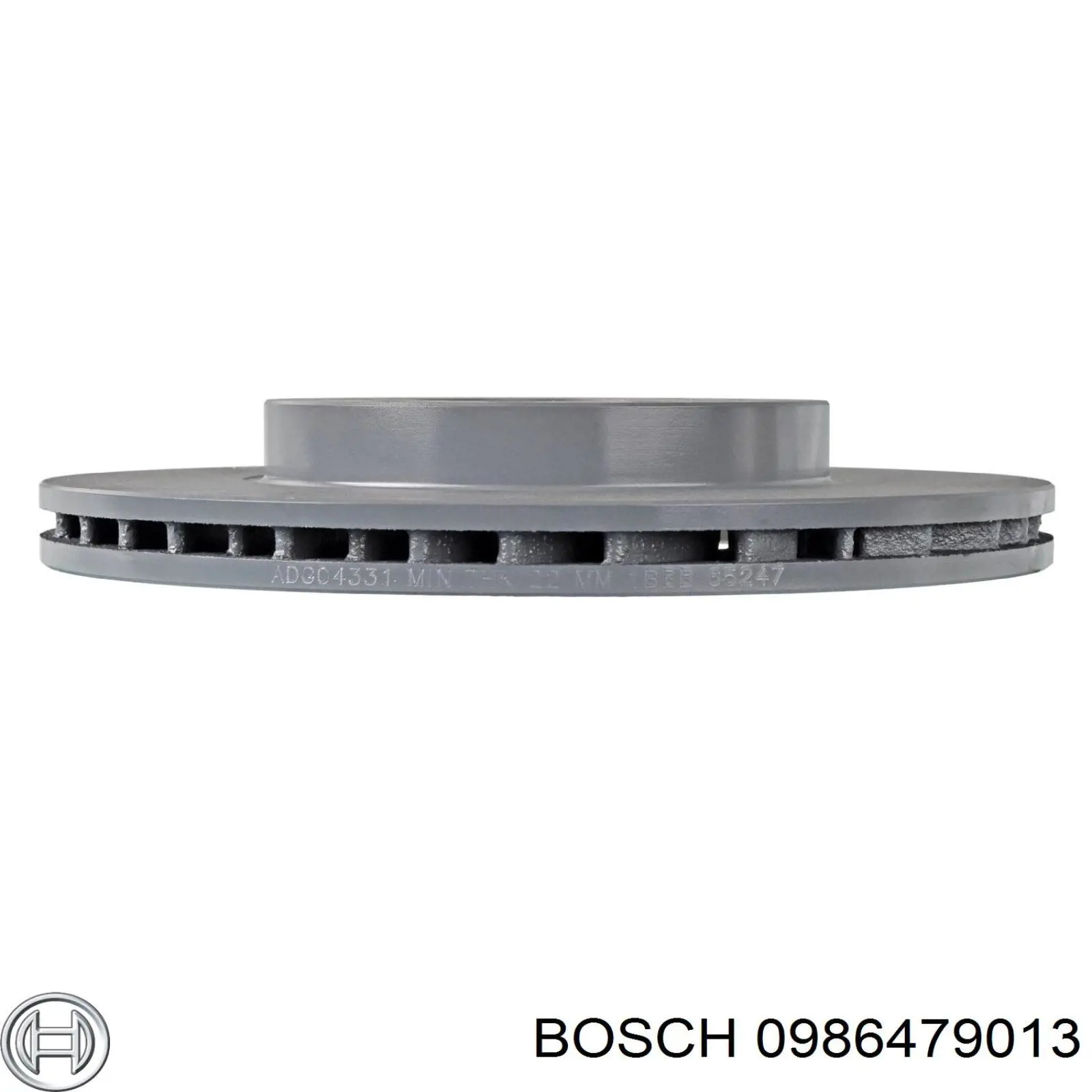 Диск переднього гальма Bosch 0986479013 ціна, від 26.94 USD