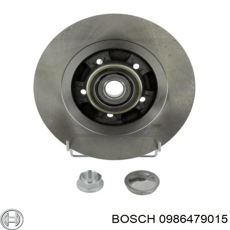 Гальмівні диски 0986479015 Bosch