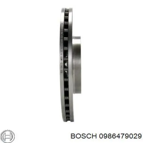 0986479029 Bosch диск гальмівний передній