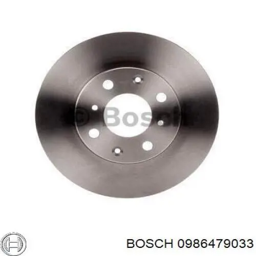 Гальмівні диски передні 0986479033 Bosch