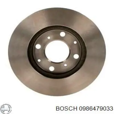 Диск переднього гальма Bosch 0986479033 ціна, від 26.51 USD