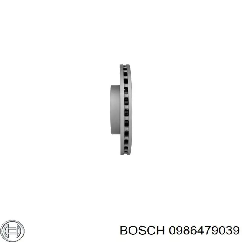 Гальмівні диски передні 0986479039 Bosch