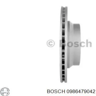 Диск гальмівний задній 0986479042 Bosch