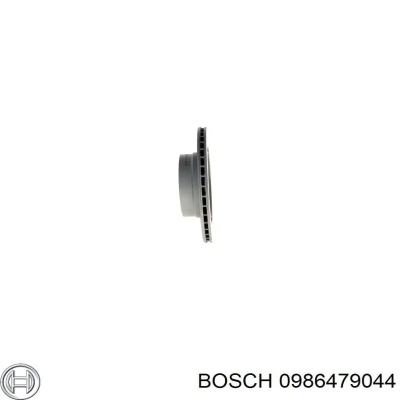 0986479044 Bosch диск гальмівний задній