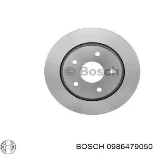Гальмівні диски 0986479050 Bosch