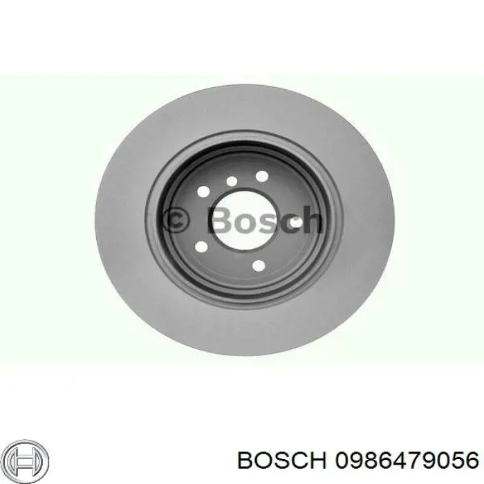 Гальмівні диски 0986479056 Bosch