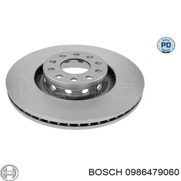 Купити 0986479060 Bosch Ротор гальмівний