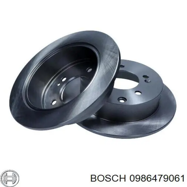 Гальмівні диски 0986479061 Bosch